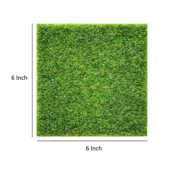 KISEER 6 Pack Fairy Garden Grass 6 x 6 Inches Miniature Artificial Cra —  CHIMIYA